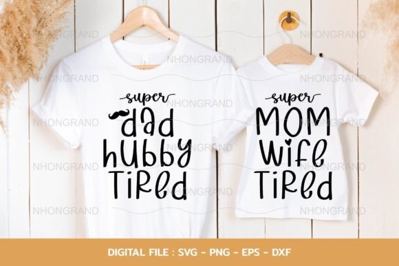 Funny Super Dad SVG: Graphics for Crafts