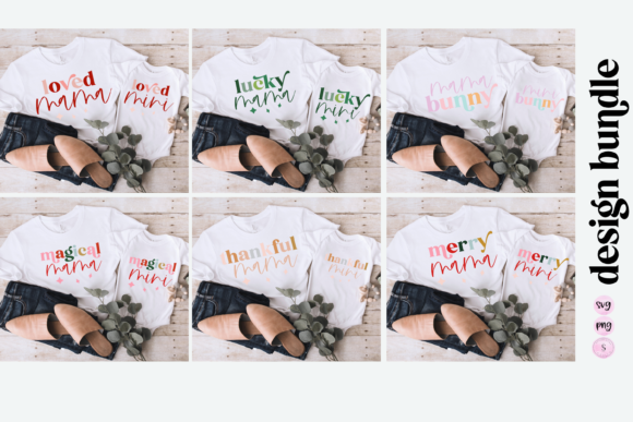 Mom and Me Graphics for Crafts Branding