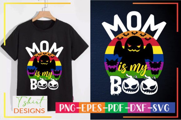 Mom is My Boo SVG: Graphics for Crafts