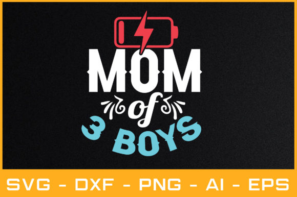 MOM of 3 BOYS SVG: Crafts and Graphics Review