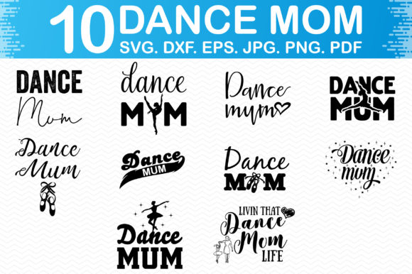 Reviewing 10 Dance Mom Clipart for Embroidery